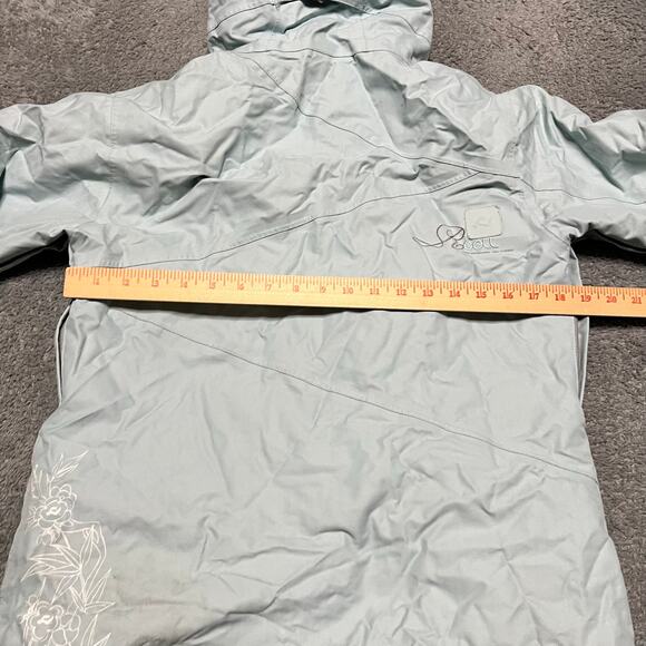 RIDE Snowboards Coat Womens Medium snow snowboarding Cell Series Jacket Blue - Picture 8 of 14
